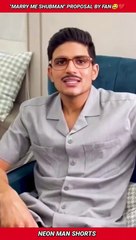 "Marry Me Shubman" Proposal by Fan | Shubman Gill Batting WTC Final News Shorts Facts #shorts