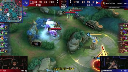 MSC 2023 - Blacklist VS Todak GAME 2 | Mobile Legends!