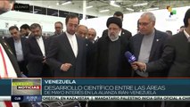 Presidente Ebrahim Raisi inspeccionó los avances en los nexos bilaterales con Venezuela