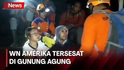 Naik Gunung Tanpa Pemandu, Warga Florida Amerika Tersesat di Gunung Agung