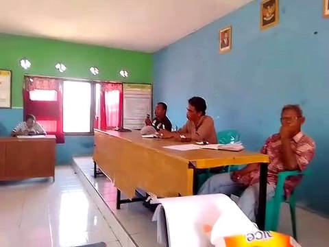 Pembagian Bantuan Langsung Tuna di Desa Napu