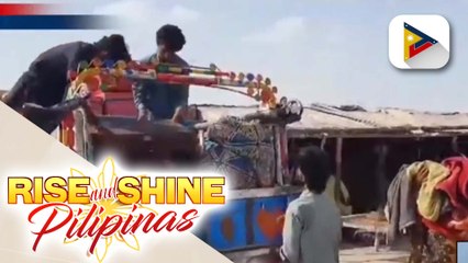 Mga residente sa Pakistan, lumikas dahil sa banta ng cyclone Biparjoy