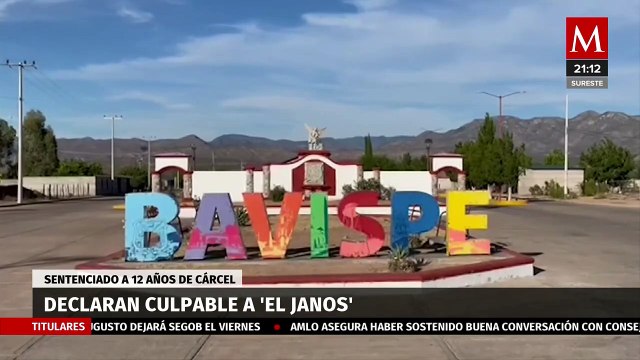 Condenan a 'El Janos' a 12 años de prisión por delincuencia organizada y portación de armas