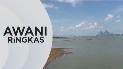 Скачать видео: AWANI Ringkas: Paras Empangan Timah Tasoh susut