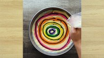 Rainbow Cheetah Cake | Birthday Cake Ideas | Rainbow Cake Recipes