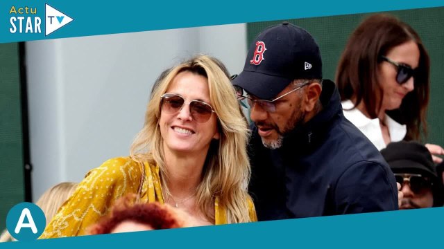 Roschdy Zem et Sarah Lavoine : Rare sortie en amoureux, le couple tactile s'éclate à Roland-Garros