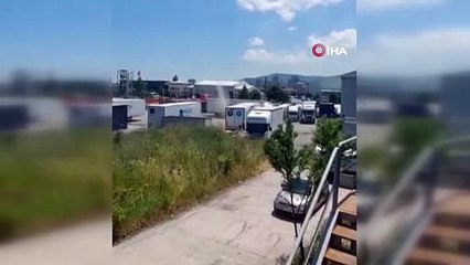 İstanbul'da hortum oluştu! Korku dolu anlar kamerada
