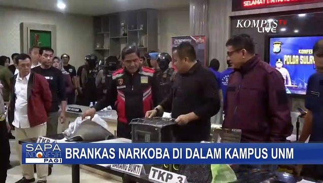 Jaringan Narkoba yang Miliki Brankas dalam Kampus UNM Ditangkap di Rutan Kelas II B Jeneponto