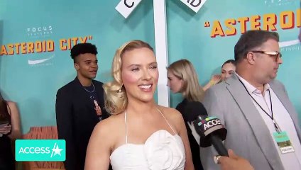 Scarlett Johansson On Filming 'Asteroid City' Weeks After Giving Birth To Son Co