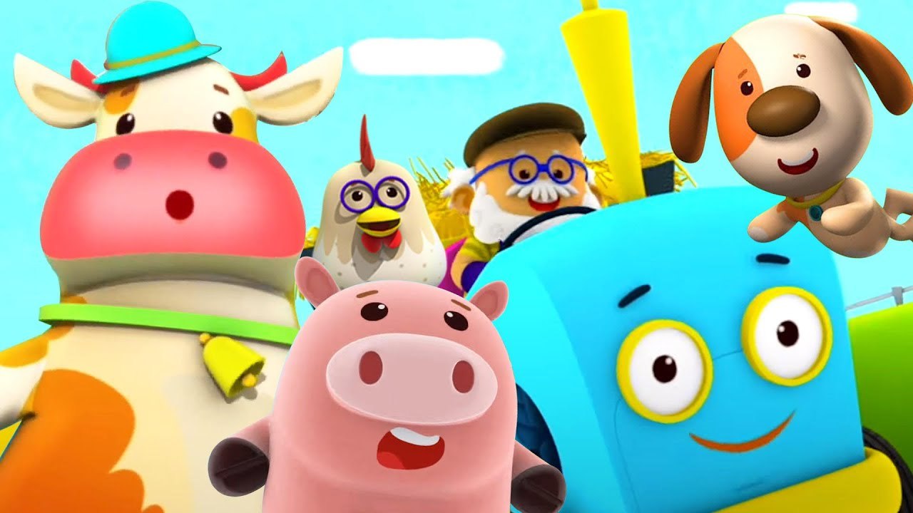 Old Macdonald Had A Farm, Animal Sounds and Children Songs