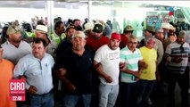 Productores agrícolas tomaron el aeropuerto de Culiacán
