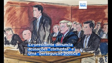 Donal Trump denuncia "corrupção" e perseguição": "É um excelente aniversário"