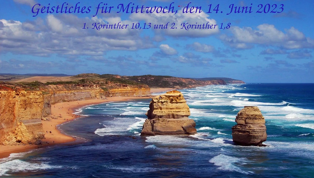 Geistliches für Mittwoch, den 14. Juni 2023