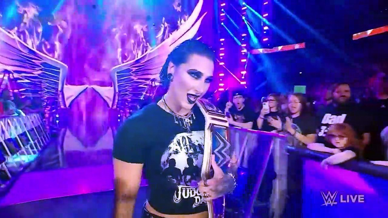 Rhea Ripley receives the new Women’s World Championship_ Raw highlights, June 12, 2023