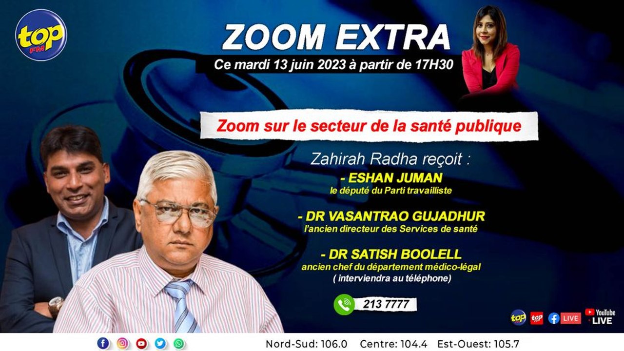 Zoom Extra : Zahirah Radha reçoit Eshan Juman et Dr Vasantrao Gujadhur_0