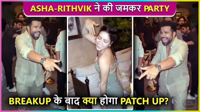 Asha Negi Parties With Ex-Boyfriend Rithvik Dhanjani, Video Goes Viral