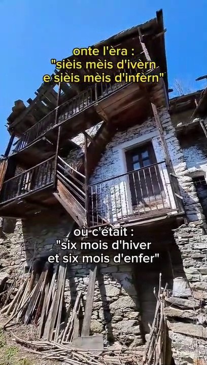 Visite d'un village abandonné à Bourcet - Urbex insolite