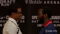 Poids mi-moyens - Les premiers face-à-face entre Spence Jr et Crawford