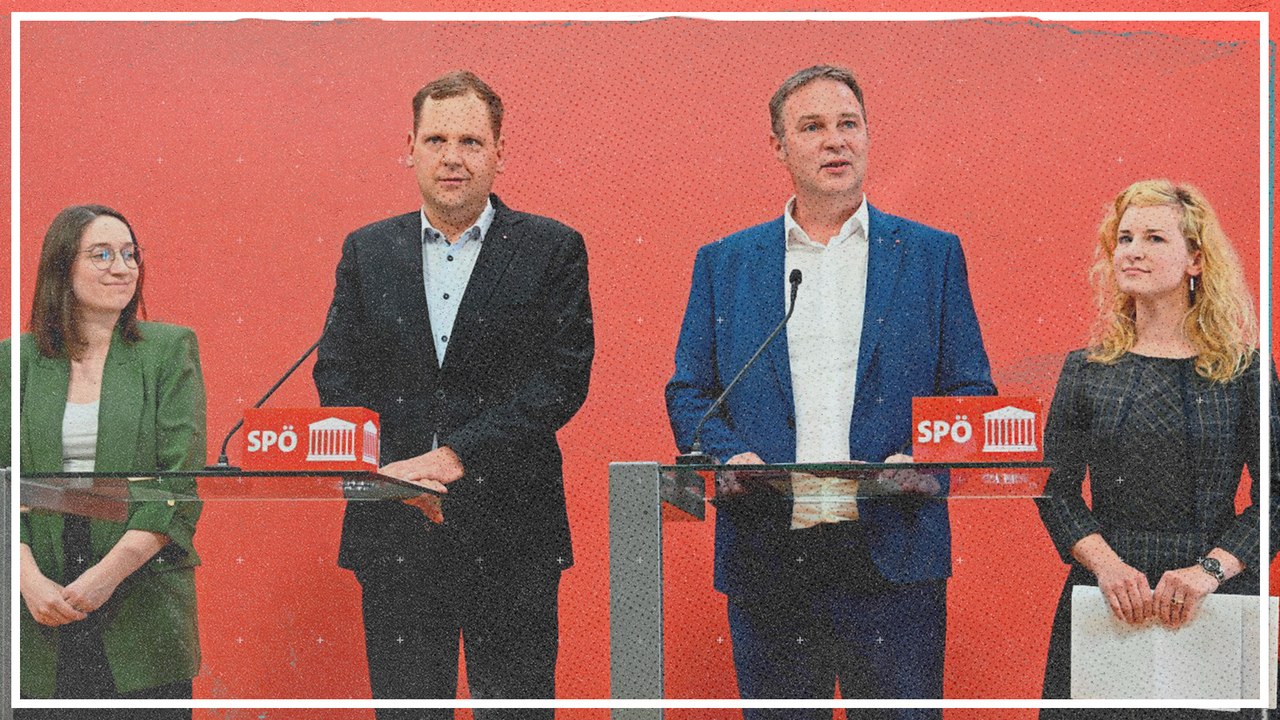 SPÖ: Babler holte sein Team vor den Vorhang