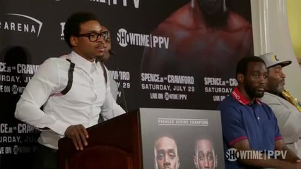 Poids mi-moyens - Spence Jr : "Le 29 juillet, il y aura une bouillie d'écrevisses"