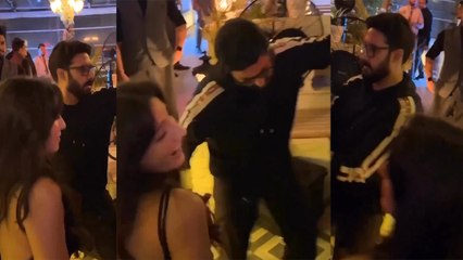 Aishwarya Rai के Kajra Re Song  पर Abhishek Bachchan ने Nora Fatehi के साथ किया Dance, Video Viral!