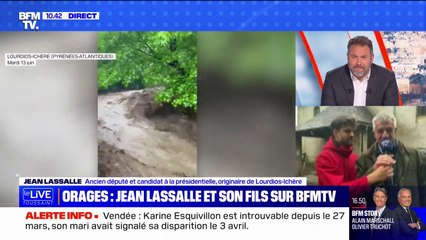 "L'apocalypse": Jean Lassalle se souvient des intempéries qui ont touché son village des Pyrénées-Atlantiques en 1992