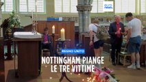 Nottingham piange le tre vittime, tra cui due studenti di 19 anni. L'uomo arrestato avrebbe problemi