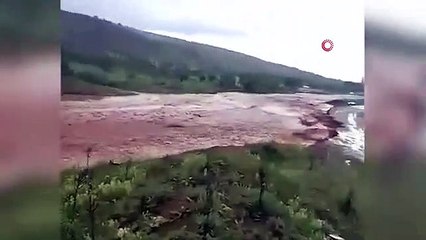 İkinci kez selin vurduğu köyde yollar çöktü, tarım arazileri zarar gördü
