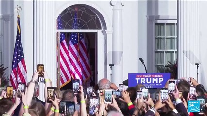 Trump turns his day in court into campaign event despite political, legal threats