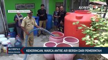 Kekeringan di Kelurahan Jabungan, Pemerintah Kota Semarang Salurkan 10 Ribu Liter Air Bersih