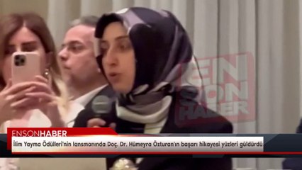 İlim Yayma Ödülleri'nin lansmanında başarı hikayesi yüzleri güldürdü