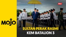 Sultan Nazrin merasmikan Kem Batalion 3 Pasukan Gerakan Am Bidor