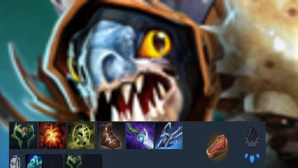 Amazing performance on Slark match replay 29357 Damage