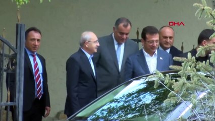 Ahlatlıbel'de bir araya gelen İmamoğlu ile Kılıçdaroğlu'nun görüşmesi 1 saat sürdü