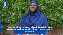 Tears can never save a life, Kenyans urged to be regular blood donors as the world donor day is marked