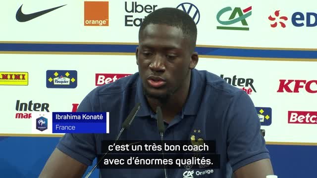 Bleus - Konaté : Nagelsmann est un très bon coach avec d'énormes qualités