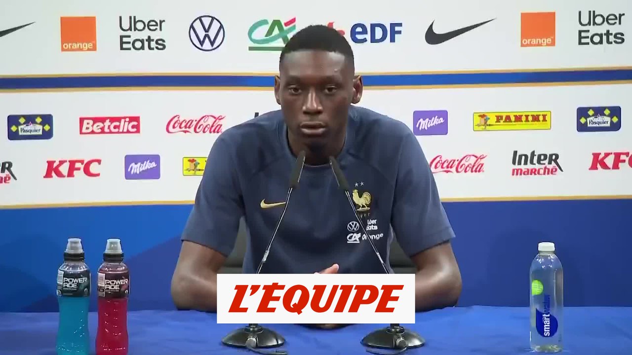 Kolo Muani : «On verra tout cela quand le stage sera terminé» - Foot - Bleus
