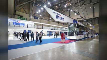[기업] 현대로템, 부산철도기술산업전에 수소전기트램 공개 / YTN