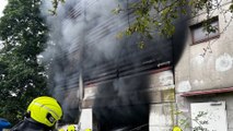 Feuer in Berliner Parkhaus: Warnung an Bürger