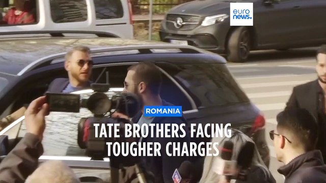 Romanian authorities ramp up charges against Andrew Tate