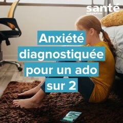 Un jeune sur 2 présente des symptômes d'anxiété