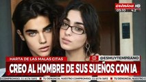 Creó a su novio con Inteligencia Artificial... ¡y se casó!