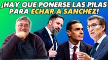  ¡Feijóo, Abascal, espabilad!  El aviso de Sergio Fidalgo al PP y VOX para echar a Sánchez
