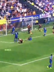 Rare Moments in Football  #shorts /Sohaif Group