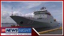 Pinakamalaking naval training ship ng Tsina nasa Pilipinas