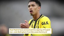 Breaking News - Real Madrid announce Bellingham