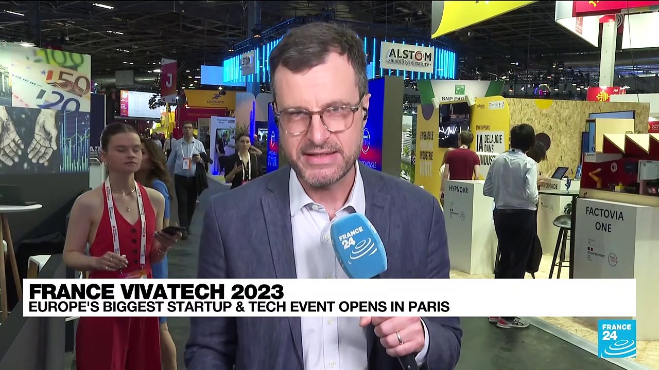 Vivatech 2023: Europe's biggest startup & tech event opens in Paris