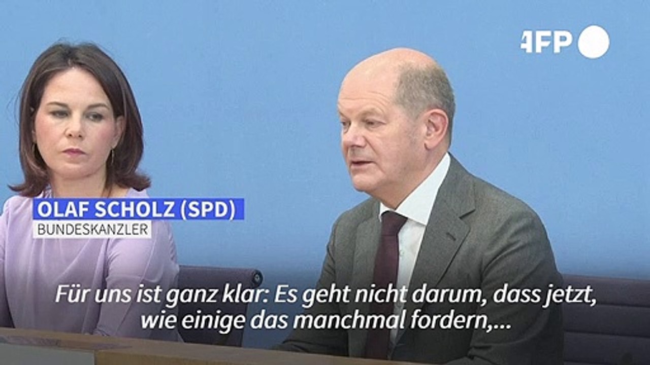 Ukraine-Krieg: Scholz will keinen 'Diktatfrieden' akzeptieren