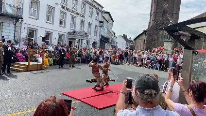 Brecon Gurkha Parade 2023 - Fight Demonstration