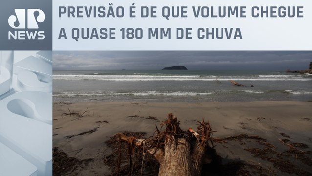 Fortes chuvas voltam a castigar áreas em São Sebastião, litoral norte de SP